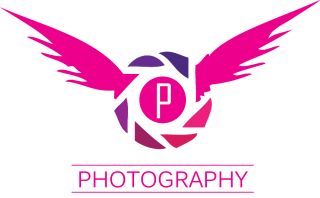 Pink Wing Photography Logo Icon Symbol PNG images