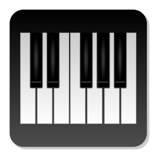 Icon Photos Piano PNG images