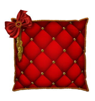 Red Pillows Png PNG images