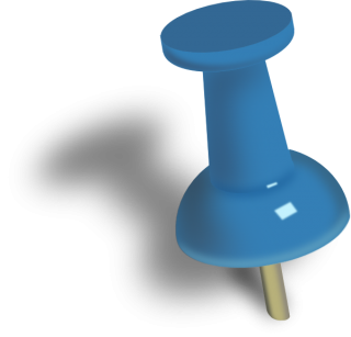 Blue Pin Png PNG images