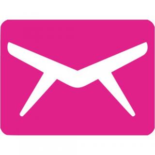 Pink Email Icon PNG images