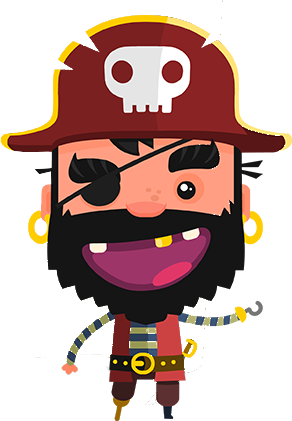 Pirate Character Vector Art, Icons, and Graphics for Free Download