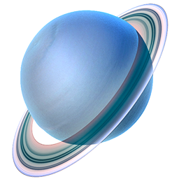 Planet Uranus Icon Png PNG images