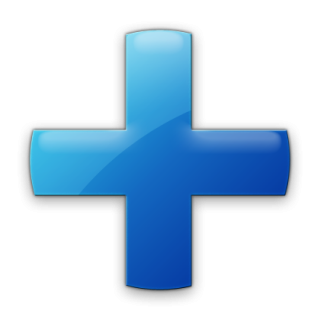 Blue Plus Icon PNG images