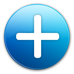 Blue Plus Icon PNG images