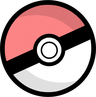 pokeball glyph icon 26999765 Vector Art at Vecteezy