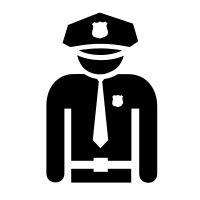 Vector Drawing Police PNG images