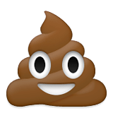 Poop Emoji Clipart PNG images