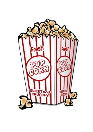 Transparent Popcorn PNG PNG images