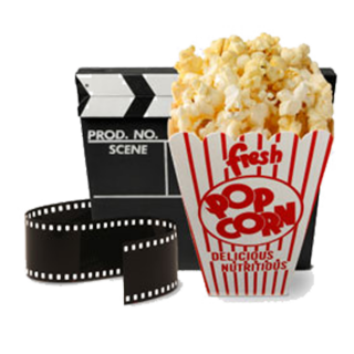 Background Popcorn PNG images