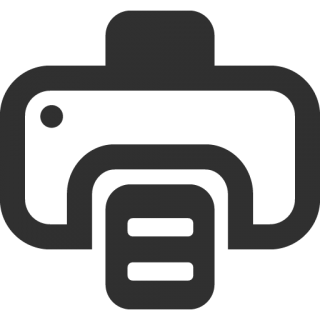 Printer Icon | Mono Business 2 Iconset | Custom Icon Design PNG images