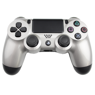 Playstation 4 Ps4 Controller And Game Stock Photo - Download Image