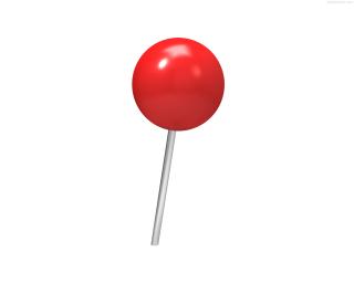 Push Pin Icon Red PNG images