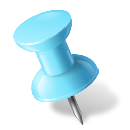 Blue Pushpin Png PNG images