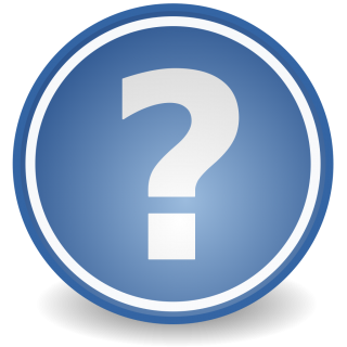 Blue Question Mark Icon PNG images