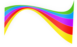 Rainbow Wavy Png PNG images