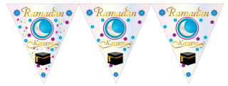 Ramadan Kareem Decoration Banner Png PNG images