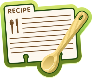 Free Recipe Sheet Clip Art PNG images