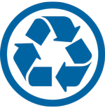 Recycle Blue Icon Png PNG images