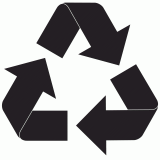 cool recycle symbol