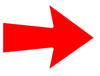 red down arrow transparent