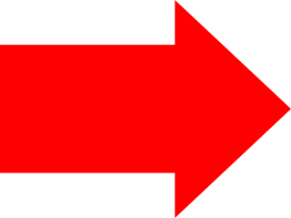 red down arrow transparent