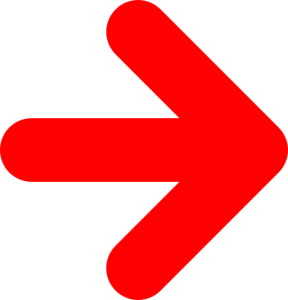 red down arrow transparent