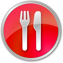 Red Restaurant Icon PNG images