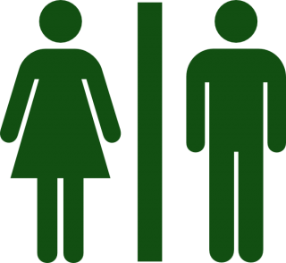 Men, Women, Toilet, Restroom Green Png PNG images