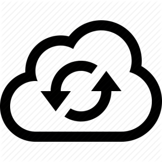 Cloud Reload, Reverse Icon PNG images
