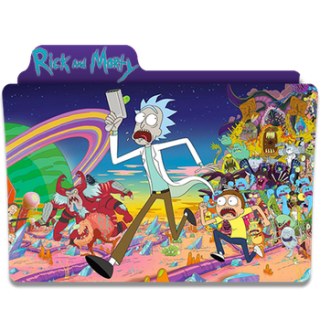Rick And Morty Folder Icon