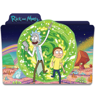 Rick And Morty Series Folder 2 Icon PNG images