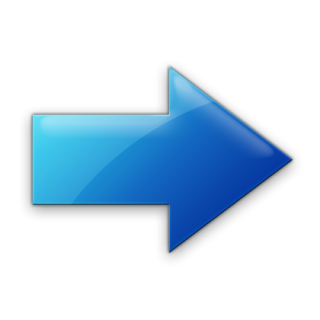 Blue Right Arrow Icon PNG images