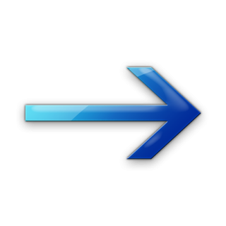 Blue Right Arrow Icon PNG images