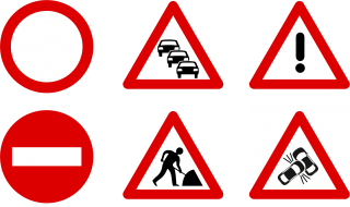 Transparent Roadsign Icon PNG images
