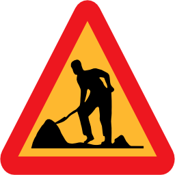 Work, Man, Workman, Roadsign Icon PNG images