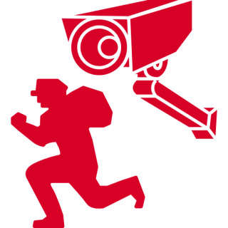 Surveillance Camera Filming A Robber Png PNG images