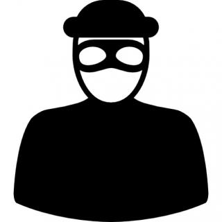 Robber With Eyes Mask Icon PNG images