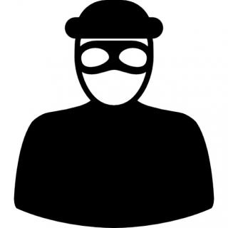 Robber With Eyes Mask Icon PNG images