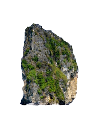 Rock With Moss Transparent Background Pic PNG images