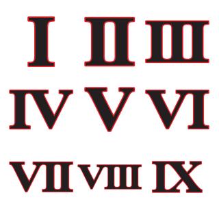 Roman Numeral 7 PNG images