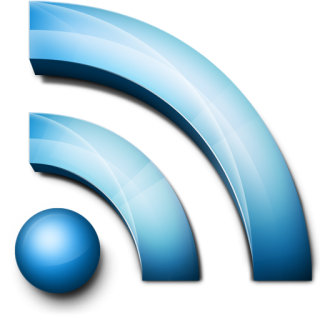 Blue RSS Feeds Logo Icon Png PNG images