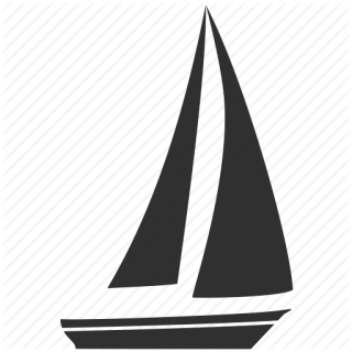 Boat, Sail Icon Black PNG images