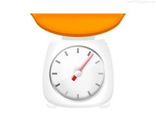 Kitchen Scale Icon (PSD) | PSDGraphics PNG images
