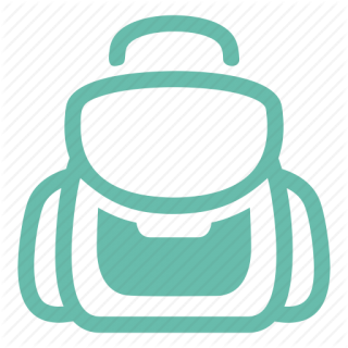 Transparent Icon School Bag PNG images