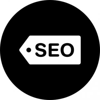 Black Seo Tag Icon PNG images
