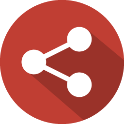 Red Share Icon PNG images
