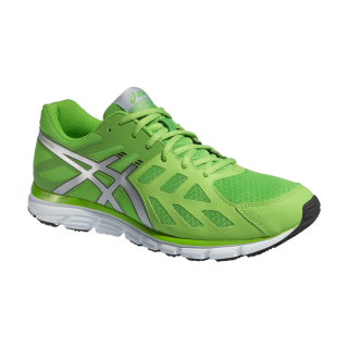 Green Asics Running Shoes Png Image PNG images