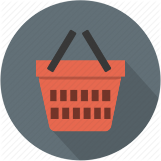 Vector Shopping Basket Drawing PNG images