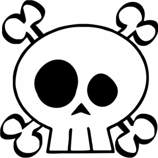 Png Skull And Crossbones Vector PNG images